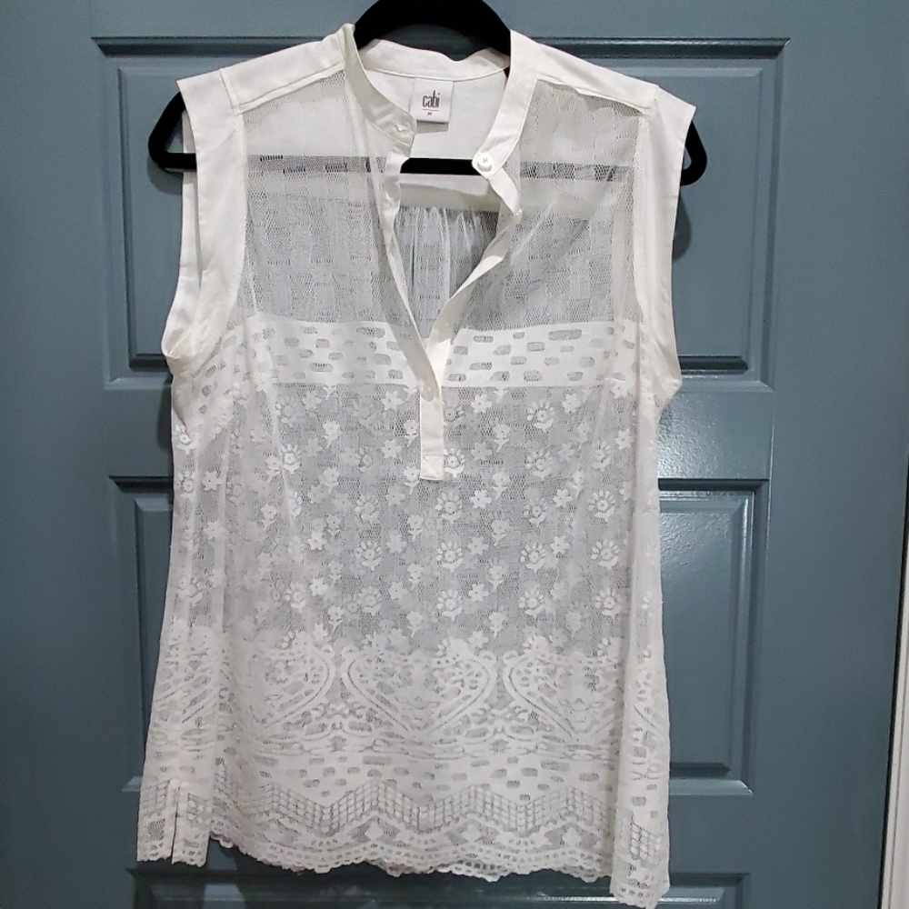 White Lace Blouse